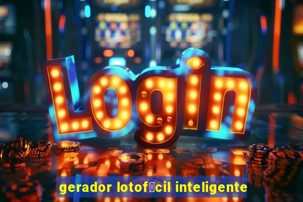 gerador lotof谩cil inteligente